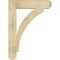 Ekena Millwork Thorton Craftsman Rough Sawn Bracket, Douglas Fir, 6"W x 32"D x 44"H BKT06X32X44THR04RDF - alternate 3
